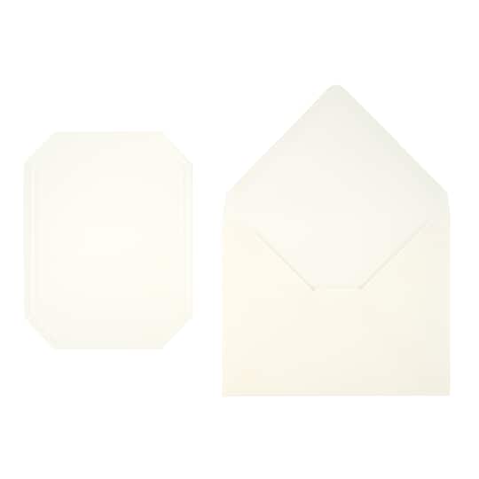 4.25" x 5.5" Embossed Frame Card & Envelope Sets, 10ct. by Recollections™